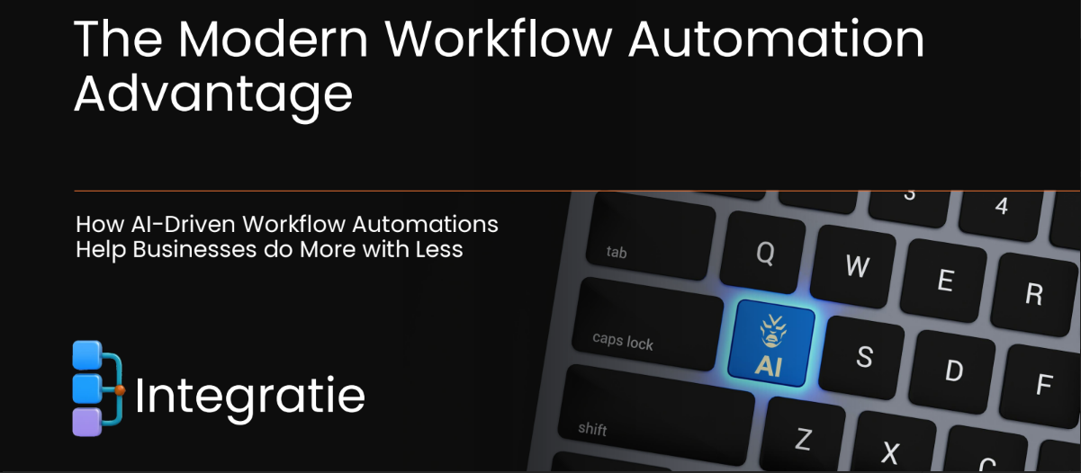 The Modern Workflow Automation Advantage eBook Cover